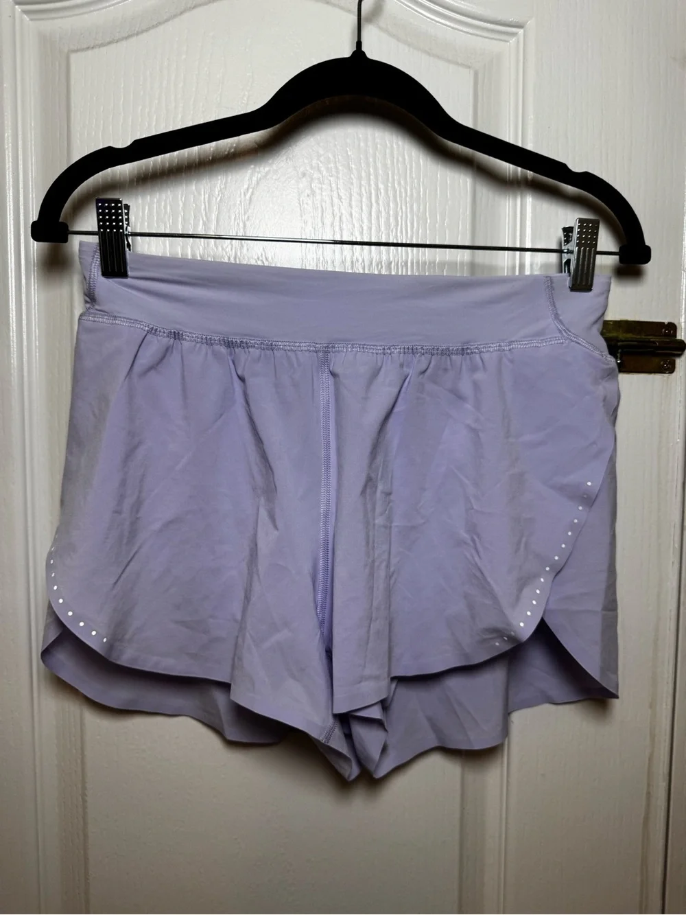 Lululemon Fast and FreeHigh Rise Short Lilac Purple Running LW7DHDS Size S